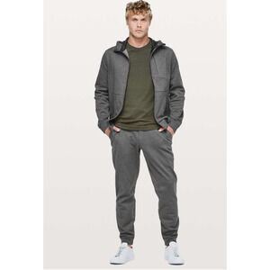 Lululemon Heathered Coal City Sweat Jogger Thermo Sweatpants Men's Size Small